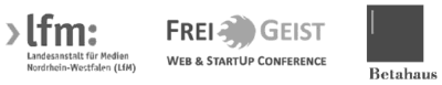 Abstimmung per Handy über den Publikumspreis bei der Freigeist StartUp Konferenz